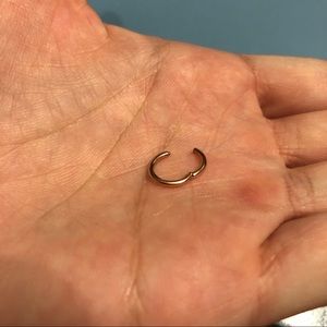 Le Roi rose gold 16G 11/32” clicker